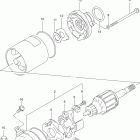 GSX-R600 Starting motor (model v / w / x)
