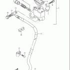 DR350SE Главный тормозной цилиндр,передний