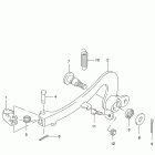 RM125 Задний тормоз
