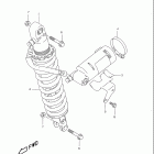 DR350 Задний амортизатор