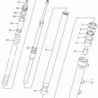 GSF1200S BANDIT Front damper (gsf1200sv / sw / sx / sy)