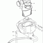 VS800GL INTRUDER Система очистки воздуха (сзади)