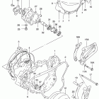 RM125 Crankcase cover-water pump (model t / v)