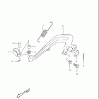 RM80 Задний тормоз