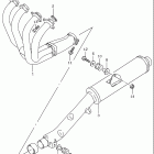 GSF600S BANDIT Глушитель