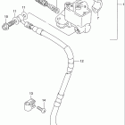 DR200SE Главный тормозной цилиндр,передний