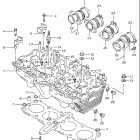 GSF600S BANDIT Головка цилиндра