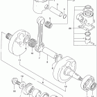 RM125 Коленвал