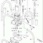 RM250 Carburetor (model w / x / y)