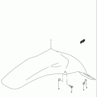 RM125 Заднее крыло