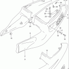 GSX-R600 Frame cover (model w)