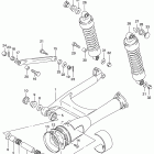 VS800GL INTRUDER Маятник задний