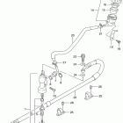 DR650SE Задний торм цилиндр
