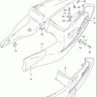 GSX-R600 Frame cover (model y)