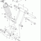 GSX-R1100W Rear cushion lever (model p / r)