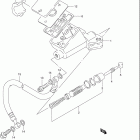 GSX-R1100W Clutch master cylinder (model s / t / v / w)