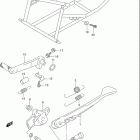 GSX-R1100W Подножка