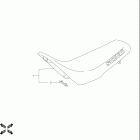 RMX250 Сидение