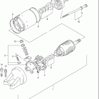 GSX-R1100W Стартер электрический