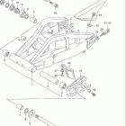 GSX-R1100W Rear swinging arm (model s / t / v / w)
