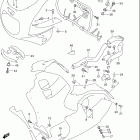 GSX-R1100W Installation parts (model p / r)
