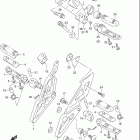 GSX-R1100W Footrest (model s / t / v / w)