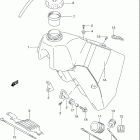 RMX250 Топливный бак