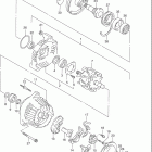 GSX-R1100W Alternator (model s / t / v / w)