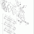 GSX-R1100W Front calipers (model s / t / v / w)