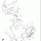 GSX-R1100W Cowling body (model v / w)