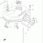 GSX-R1100W Топливный бак (модель V  /  W)