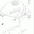 RF900R Топливный бак (модель V)