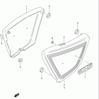 GN125E Обтекатель рамы