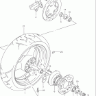 RF900R Rear wheel (model r / s)
