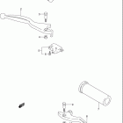 VS800GL INTRUDER Handle lever (model n / p / r)