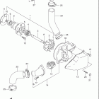 VS800GL INTRUDER Водяной насос