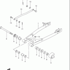 GN125E Маятник задний