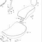 VS800GL INTRUDER Seat (model t / v)