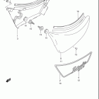 VS800GL INTRUDER Frame cover (model n / p / r)