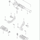 GN125E Подножки