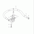 VS800GL INTRUDER Топливный кран