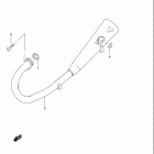 GN125E Глушитель