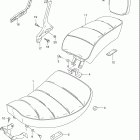 VS800GL INTRUDER Seat (model n / p / r / s)