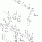 GN125E Механизм  переключения передач