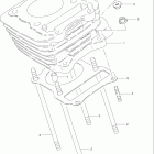 GN125E Цилиндр