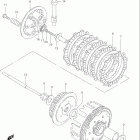 GN125E Сцепление