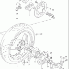 RF600R Заднее колесо