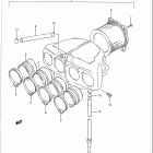 GSX750F KATANA Воздухозаборник
