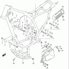DR350SE Frame (model l / m / n / p)