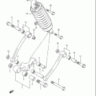 GSX600F KATANA Rear cushion lever (model k / l / m / n / p / r / ...